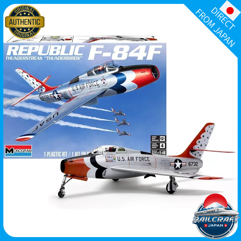 Revell USA 1/48 U.S. Air Force Republic F-84F Thunderstreak Thunderbirds Model Kit 15996