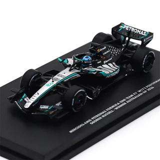 MINICHAMPS 1:64 TEAM W17 - G. RUSSELL - WINNER AUSTRALIAN GP 2026/KIMI ANTONELLI - WINNER JAPAN GP 2026 รถโมเดลDiecast