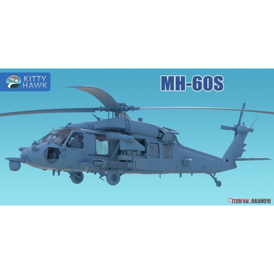 Kitty Hawk KH50015 .Knighthawk MH-60S 1/35 Fighter Military Assembly Model Kit