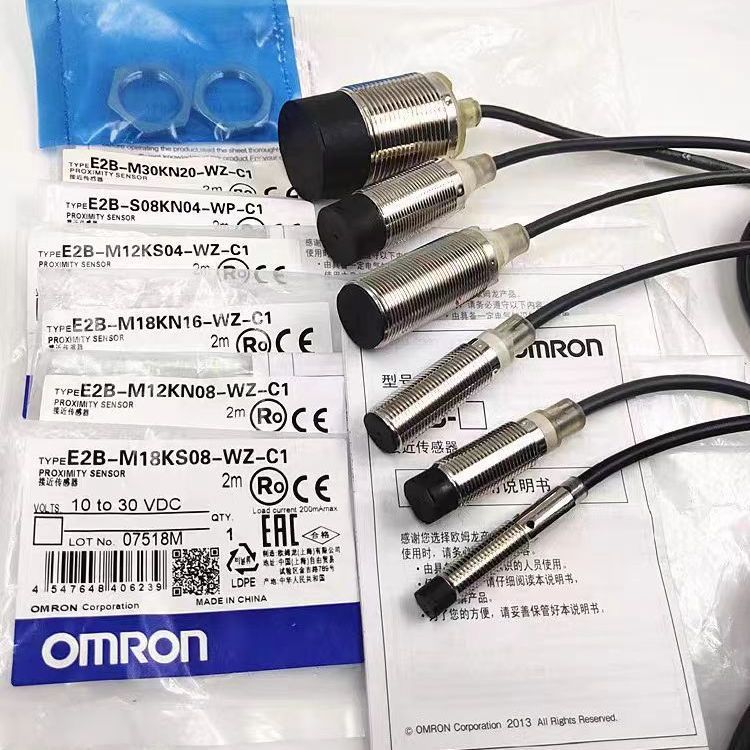 Omron Proximity Switch E2B-S08KS02-WP-C1 KN08 M18KN16 M12KS04 M30KN20