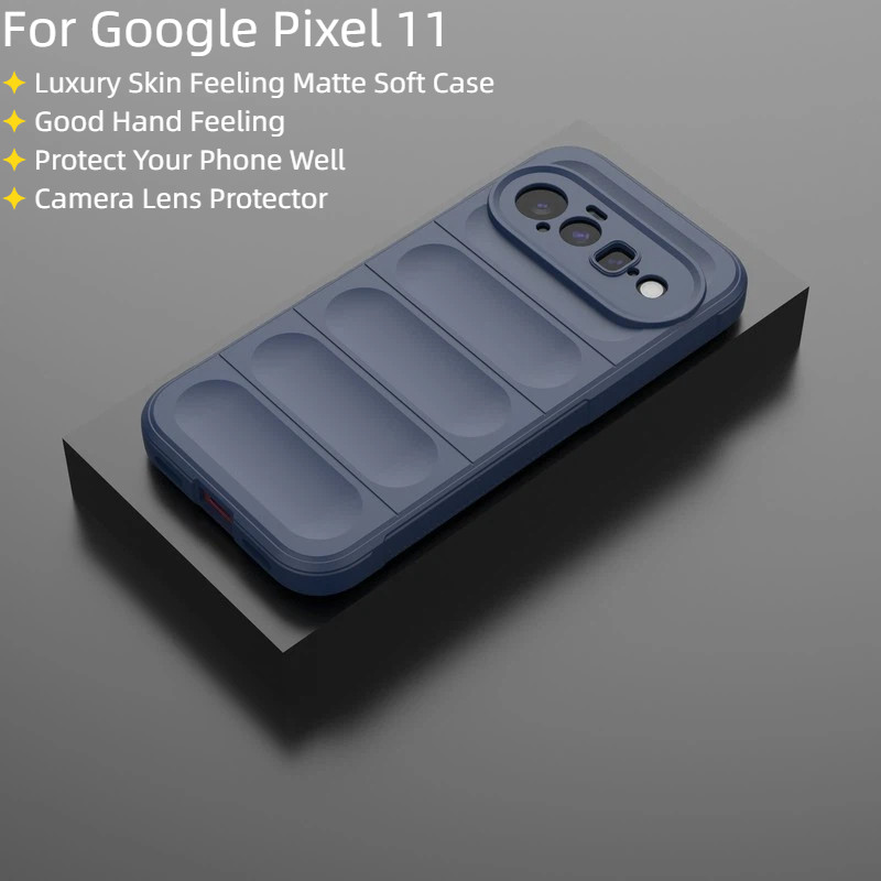 สําหรับ Google Pixel 11 Pro XL Pixel11 กรณีหรูหราผิวรู้สึก Matte นุ่มฝาครอบโทรศัพท์สําหรับ Google Pi