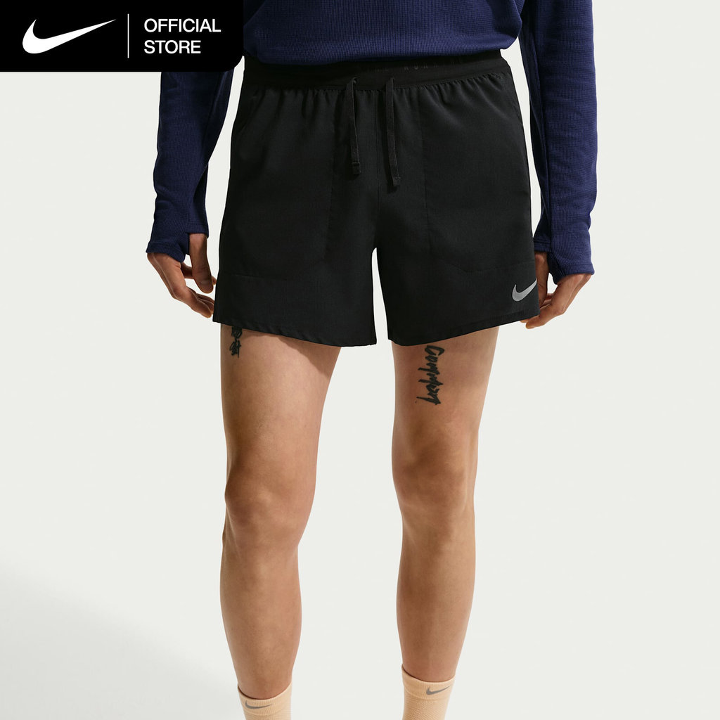 Nike Dri-FIT Men's Stride 5" Brief-Lined Running Shorts - Black [IF2039-010]