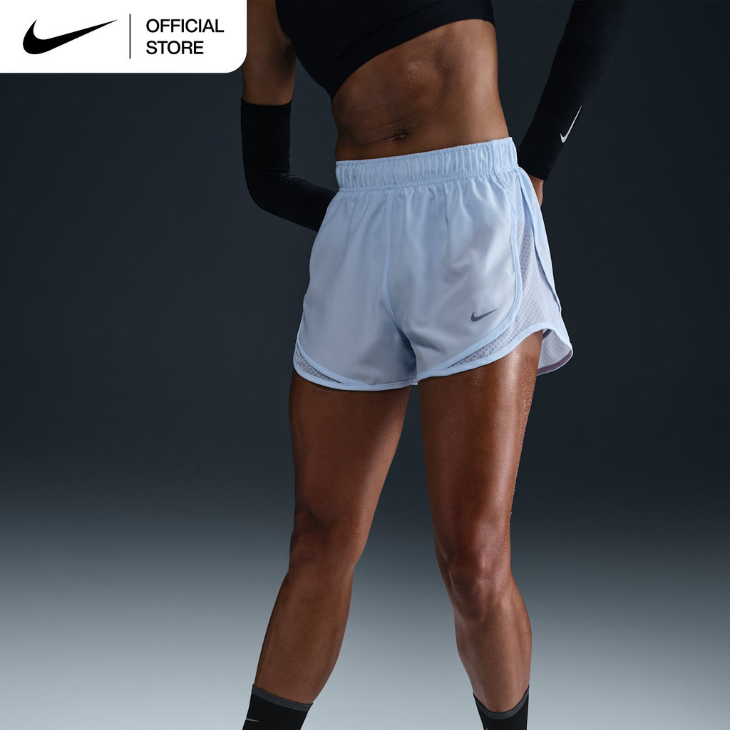 Nike Dri-FIT Women's Tempo Brief-Lined Running Shorts - Blue Tint [HV8916-423]