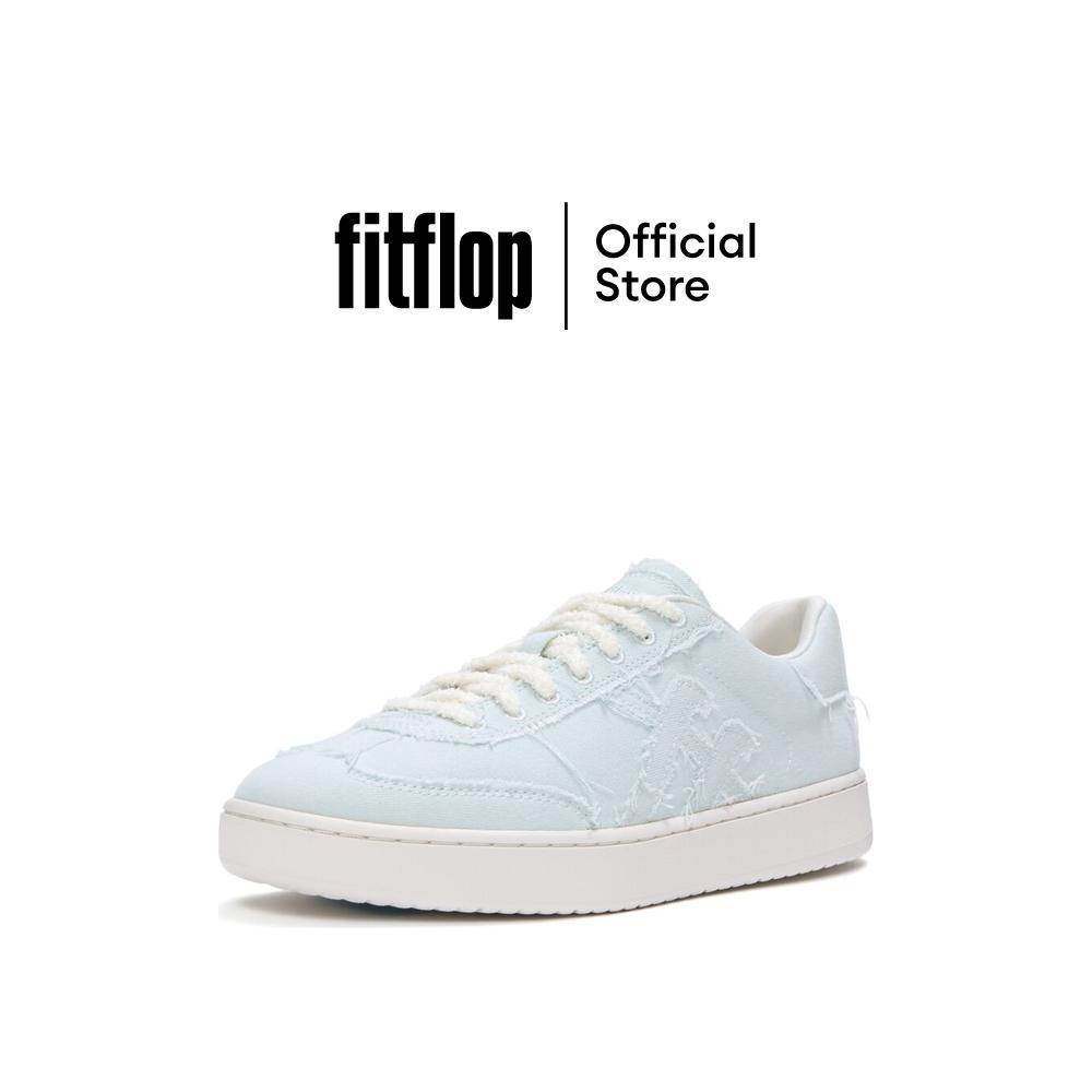 FITFLOP THE DASH FRAYED DENIM TRAINERS รองเท้าผ้าใบผู้หญิง รุ่น A9D-728 สี BLUE