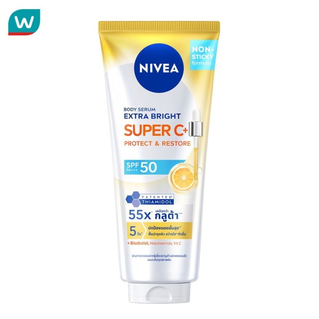 Nivea นีเวีย บอดี้ เซรั่ม เอ็กซ์ตร้า ไบรท์ ซูเปอร์ ซีพลัส โพรเทค แอนด์ รีสโตร์ 300 มล.