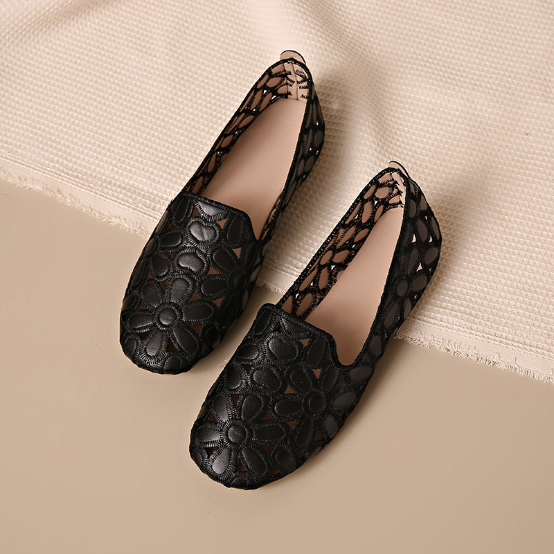 Namvitae รองเท้าส้นแบนผู้หญิงแฟชั่นระบายอากาศได้ดีผ้าน้ำหนักเบา - รูปที่ 5