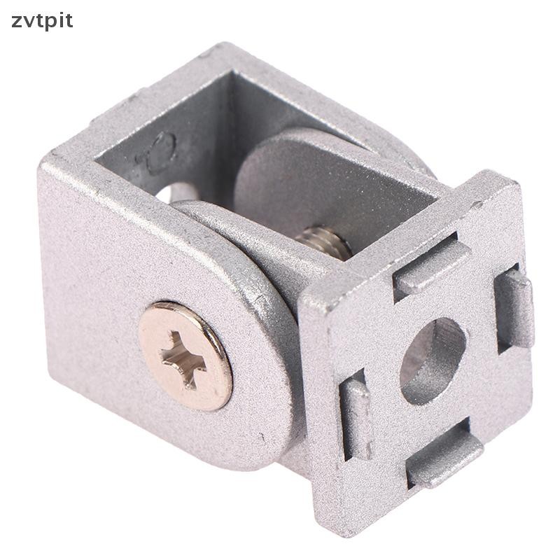 [ZPT] สังกะสีอัลลอยด์บานพับแบบยืดหยุ่น Pivot Joint Connector สําหรับอลูมิเนียมโปรไฟล์การอัดขึ้นรูปบา
