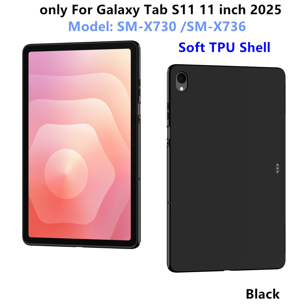 SAMSUNG สําหรับSamsung Galaxy Tab S11 11 นิ้ว 2025 SM-X730 SM-X736 แท็บเล็ตSoft TPU ShellสําหรับTab S11 Ultra 14.6 “ปกหลังกรณี ราคา ถูกที่สุด ดีลบีเคเค แกลเลอรีภาพที่ 7