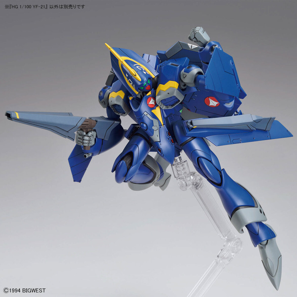 Bandai รุ่น 66280 HG 1/100 YF-21 Macross Deformable Mecha Swift Assembly