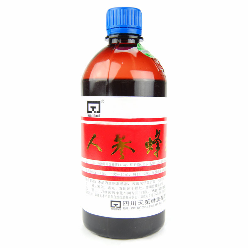 Tiance Ginseng Royal Jelly 500ml Sichuan Tiance Royal Jelly Royal Jelly Royal Jelly Oral Liquid 1 ขว