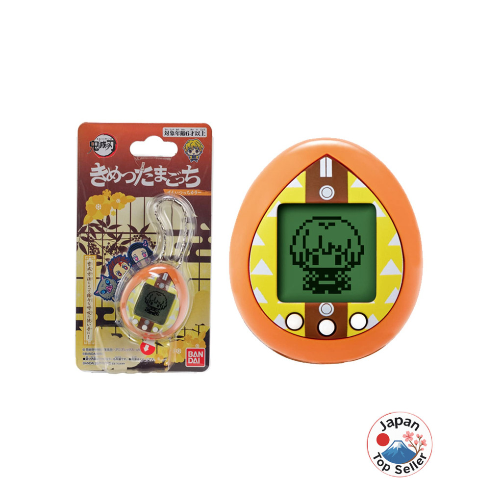【นำเข้าอย่างเป็นทางการจากญี่ปุ่น】 BANDAI เครื่องเล่น Tamagotchi จากเรื่อง Kimetsu no Yaiba รุ่น Zeni