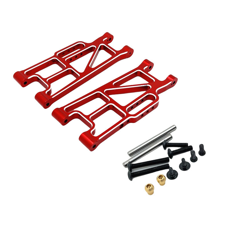 แขนควบคุมส่วนล่างด้านหลังสําหรับ Hyper GO MJX 1/10 10208 V2 RC รถโลหะอัพเกรด OP อุปกรณ์เสริมอะไหล่