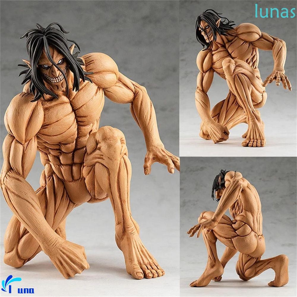 LUNASOL Eren Yeager Action Figure ญี่ปุ่นอะนิเมะ PVC Collection POP UP PARADE ของเล่นฟิกเกอร์