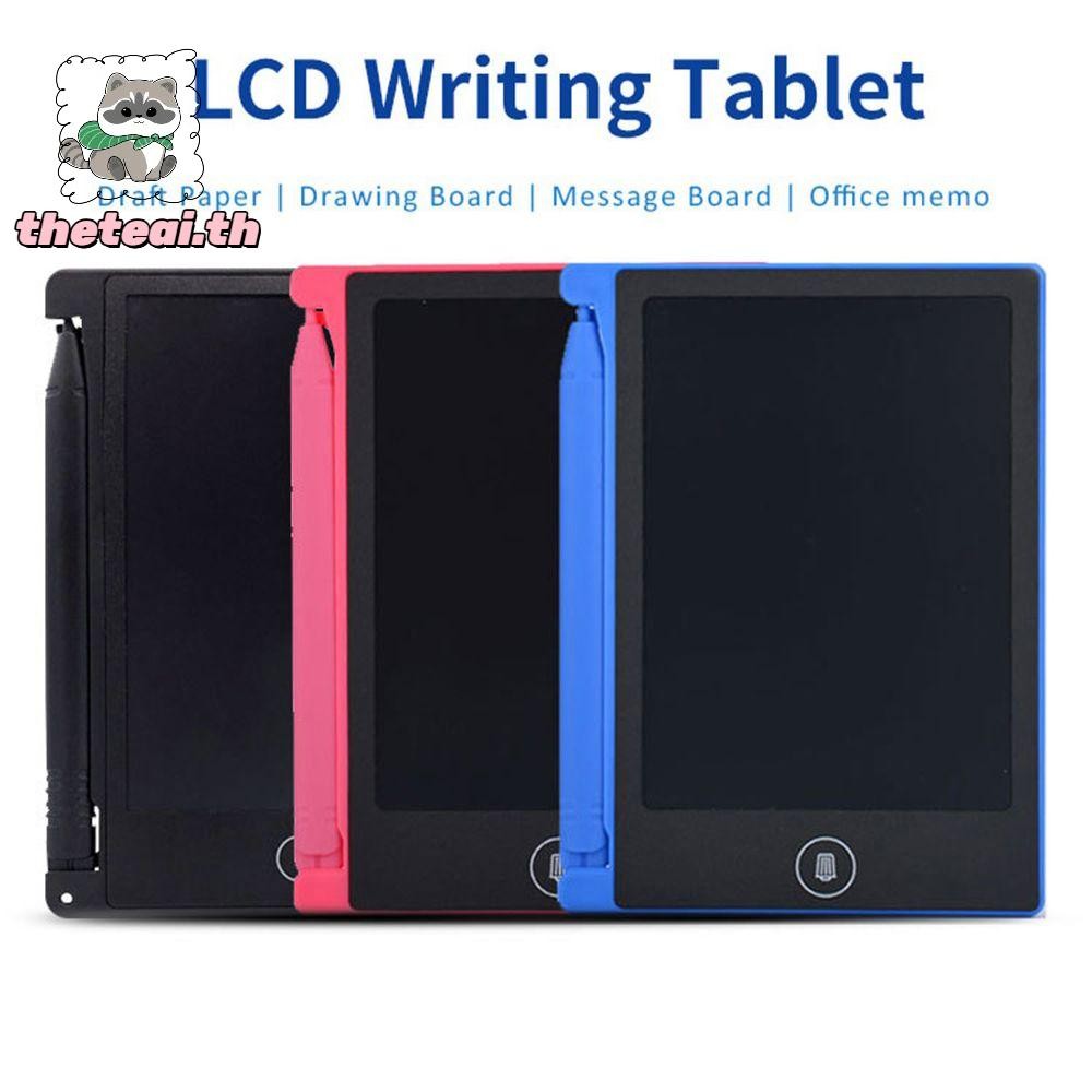 THETEAI 4.4 นิ้ว LCD การเขียนแท็บเล็ตเด็กของขวัญ Sketchpad Digital Notepad กระดานวาดภาพ