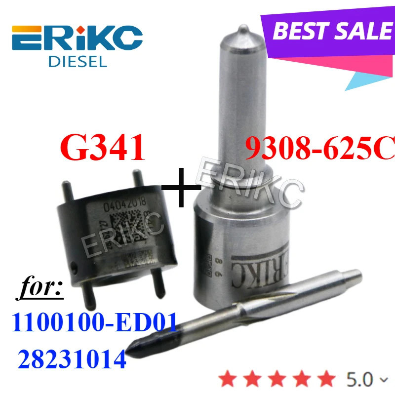 7135-574 หัวฉีดดีเซลชุดซ่อมหัวฉีด G341 และวาล์ว 9308-625C สําหรับ Great Wall Hover H5 H6 1100100-ED0