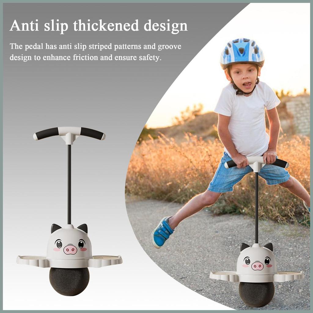 Bounce Jump Ball Creative Bounce Ball สําหรับสาวลื่นเด็กฟิตเนสและของเล่นออกกําลังกายสําหรับ Home Sch