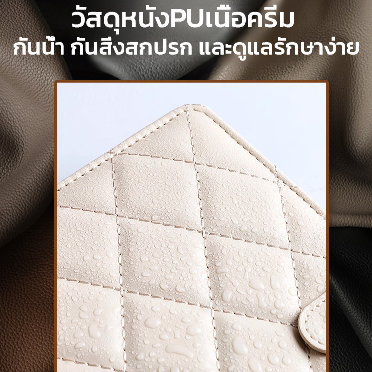 🥰🥰ถุงเก็บเครื่องประดับ กันเกิดออกซิเดชัน สมุดเก็บเครื่องประดับแบบหนัง ที่เก็บแหวน ต่างหู และสร้อยคอ - รูปที่ 3