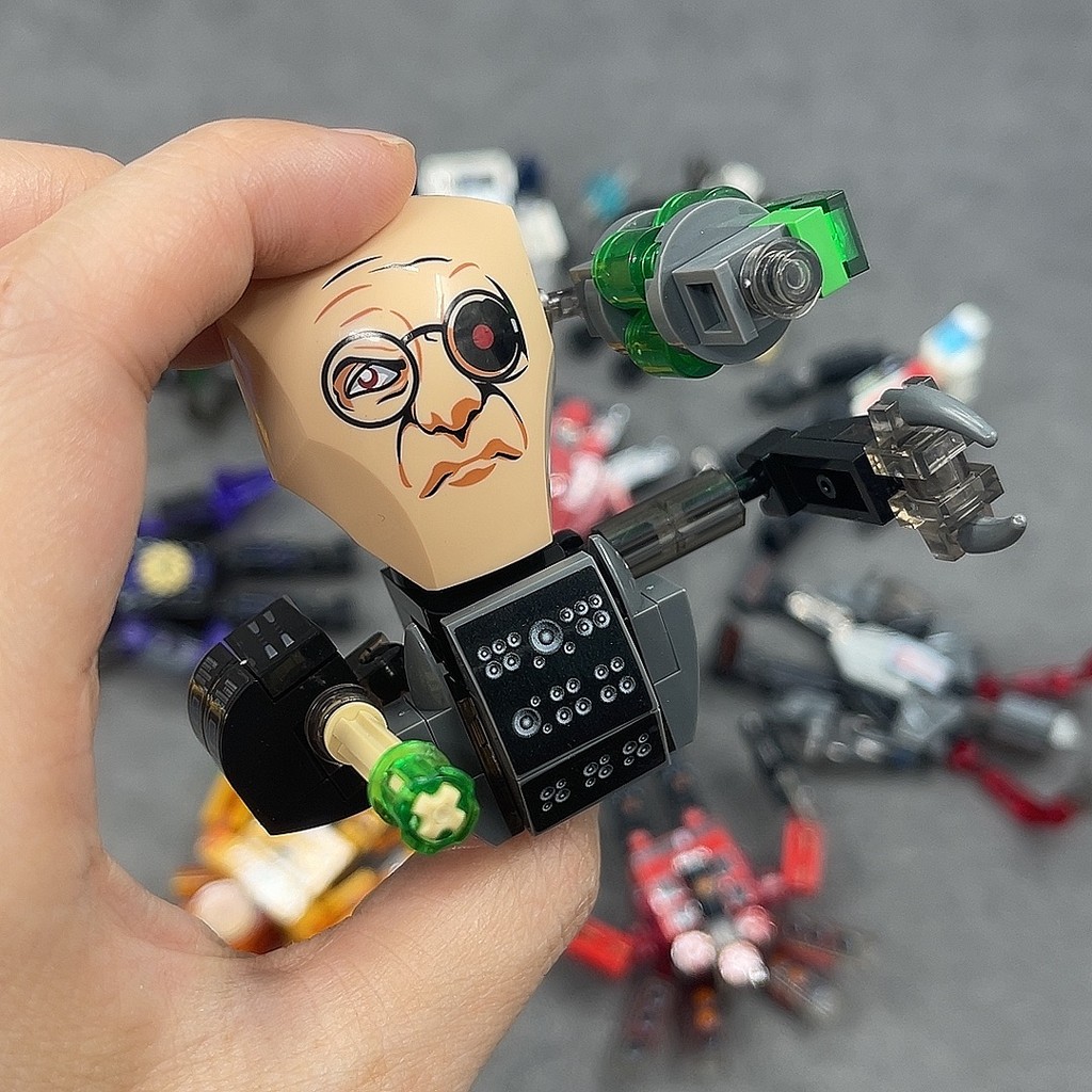 toilet tower defense เลโก้ skibidi toilet ของเล่นของเล่นเด็กประกอบของเล่นเด็ก