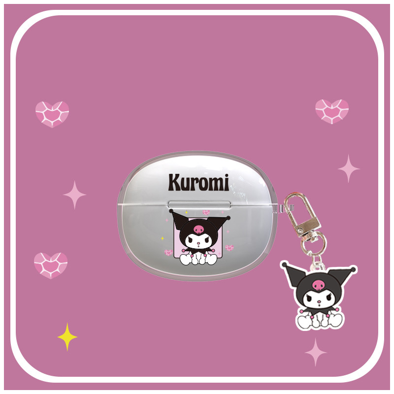 Anime Clear Dog Case สําหรับ Baseus BC1 ปลอกหูฟังป้องกันโปร่งใส Baseus BC1 Cover