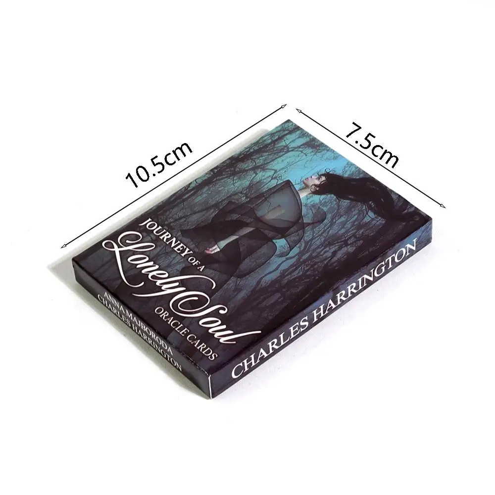 10.3 * 6 ซม. Journey Soul Oracle การ์ด Tarot Deck Gothic Surrealism Inspire Inner Journey Charles Ha