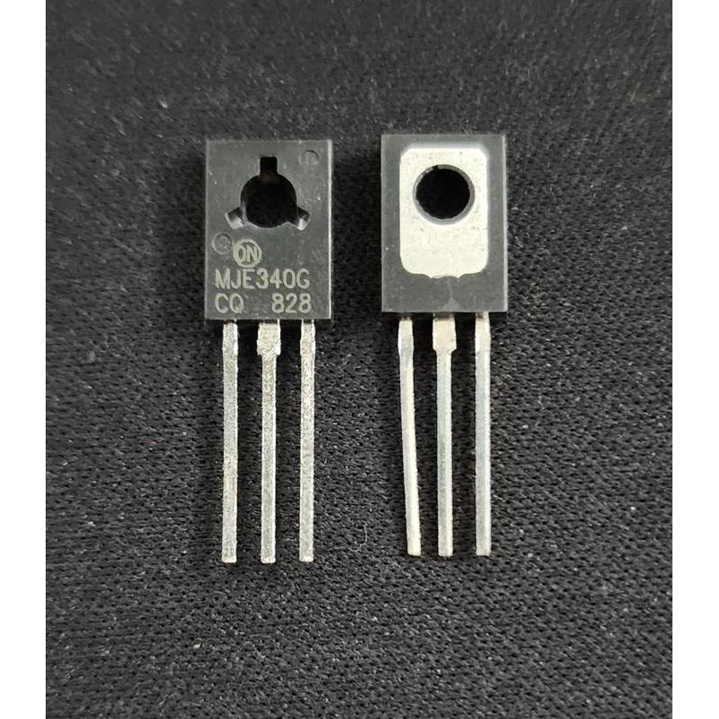 ทรานซิสเตอร์ MJE340G MJE340 G Silicon NPN 300V 20W 0.5A สําหรับ Transformerless Line ดําเนินการอุปกร