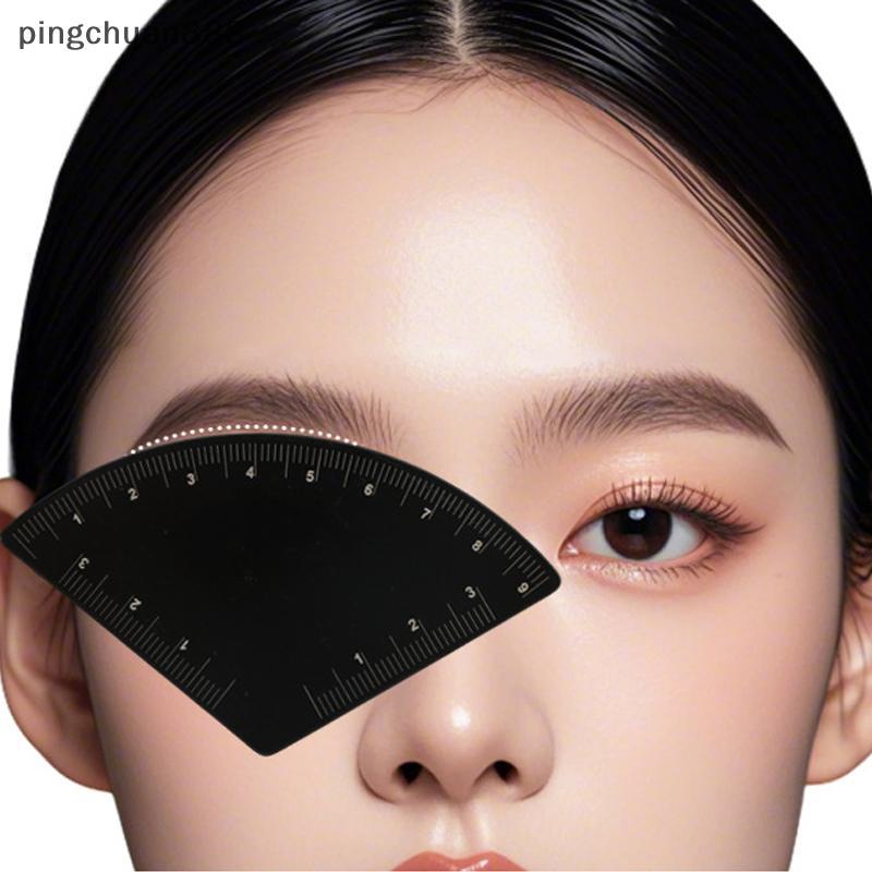 Pingchuan888 Fast Drawing Eyebrow Drawing Eyebrow Design ไม้บรรทัดนํากลับมาใช้ใหม่ Shaping ping เครื