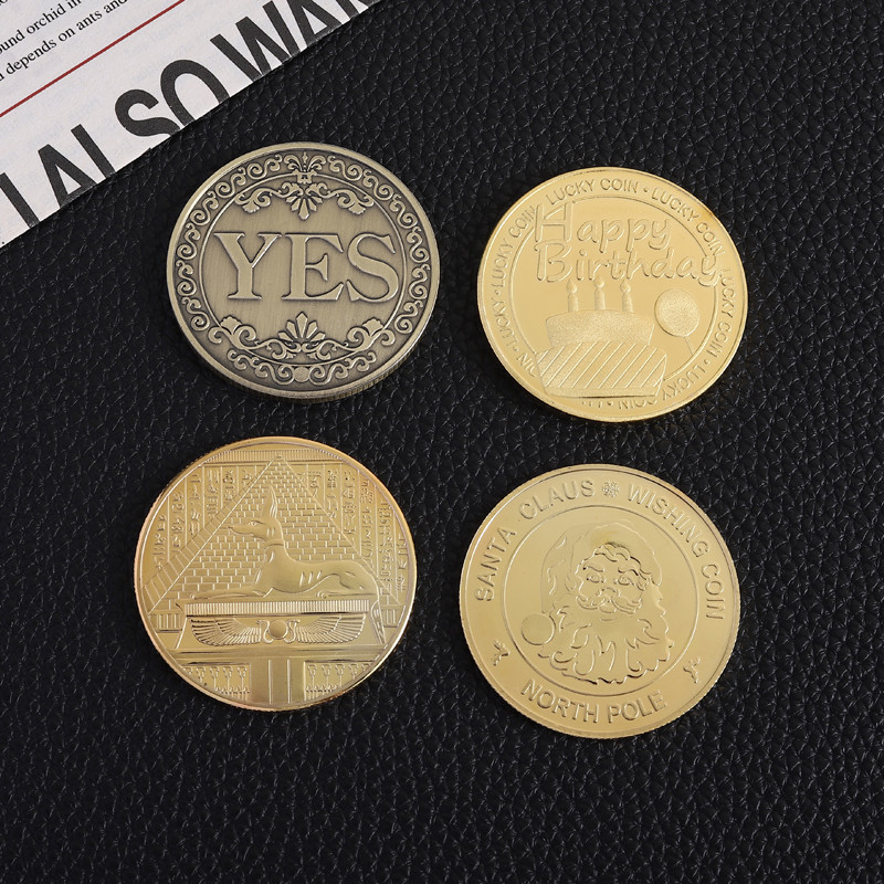 เหรียญที่ระลึกบอนze vintage พร้อมมอบเป็นของขวัญในวันเกิด