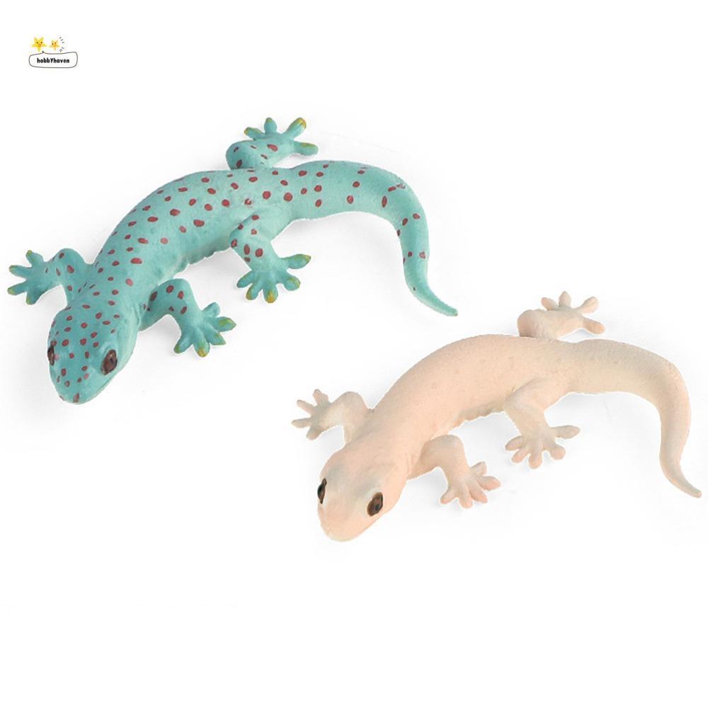 HOBBYHAVEN จําลอง Lizard ตัวเลข,ความรู้ความเข้าใจของเล่นเกมครอบครัวรูปสัตว์ของเล่น, Creative สัตว์ Figurines Gecko Prank Props Gecko ตุ๊กตาของเล่นเด็กของขวัญ
