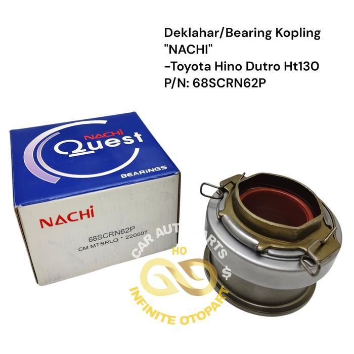 DELAHAR CLUTCH BEARING CLUTCH HINO DUTRO HT130 NACHI 68SCRN62P