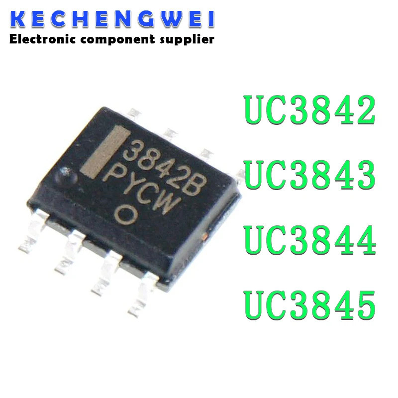 5PCS UC3842A UC3843A UC3844B UC3843B UC3845B SOP8 UC3842 UC3843 UC3844 UC3845 SOP-83842B UC3843B UC3