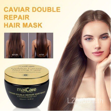 MaxCare Hair Mask คอลลาเจน รีแพร์ ดราย ปรับปรุง Frizz No-Steam Baked Ointment Essence Hair Mask
