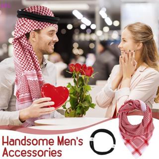 (KFL) หมวกมุสลิม Turban อาหรับ Keffiyeh ผ้าพันคอมุสลิมผ้าพัน…