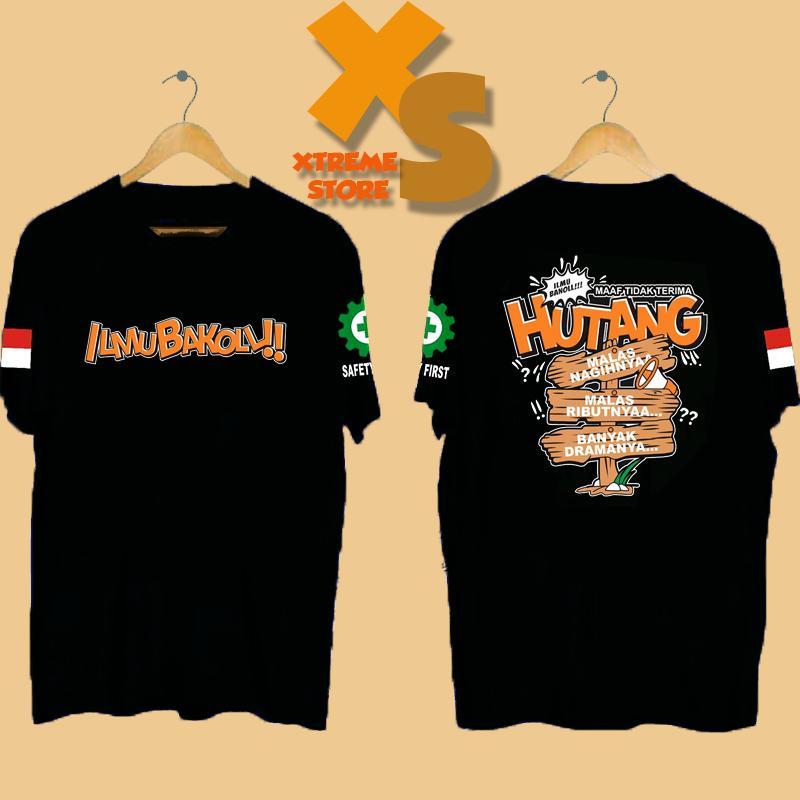 // เสื้อยืด DISTRO สําหรับผู้ชาย KNOWLEDGE BAKOLLA // XTREME-STORE