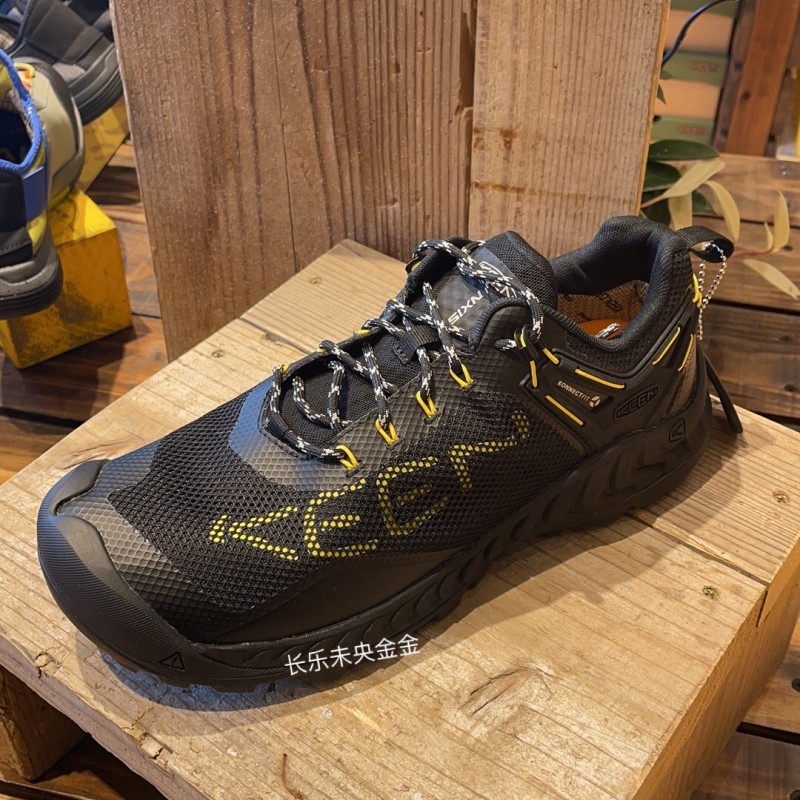 Koen KEEN รองเท้าลําลอง NXIS EVO WP รองเท้าเดินป่าเดินป่า Cross Country รองเท้าวิ่งกันน้ํากันลื่นรอง