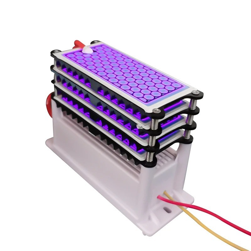 ชิ้นส่วนเครื่องฟอกอากาศแบบพกพา 60g 220V เครื่องกําเนิดโอโซนชิปแผ่นเซรามิคสําหรับเครื่องฟอกอากาศ Home