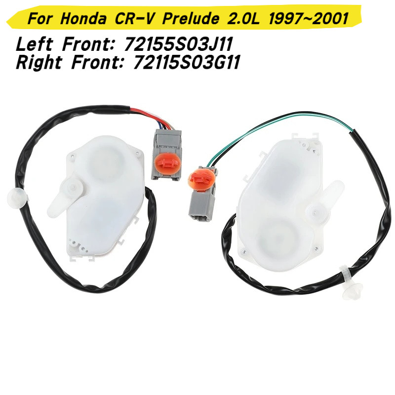 ด้านหน้าซ้ายขวาประตูล็อค Actuator สําหรับ Honda CR-V Prelude 2.0L 1997 1998 1999 2000 2001 72155S03J