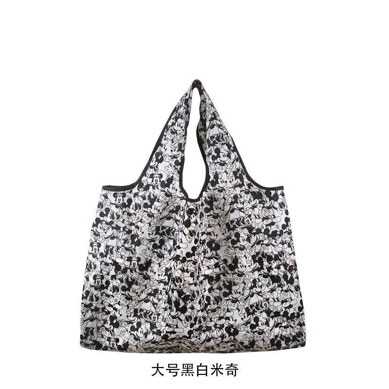 กระเป๋าถุงช้อปปิ้งพับได้กันน้ำ ขนาดใหญ่ เป็นมิตรกับสิ่งแวดล้อม พกพาสะดวก ทำจากผ้าอ็อกซ์ฟอร์ด - รูปที่ 5