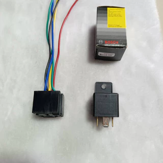ปลั๊กรีเลย์มีสาย พร้อมรีเลย์บอส 5ขา 12v แท้ #ราคาต่อชุด ปลั๊ก+รีเลย์
