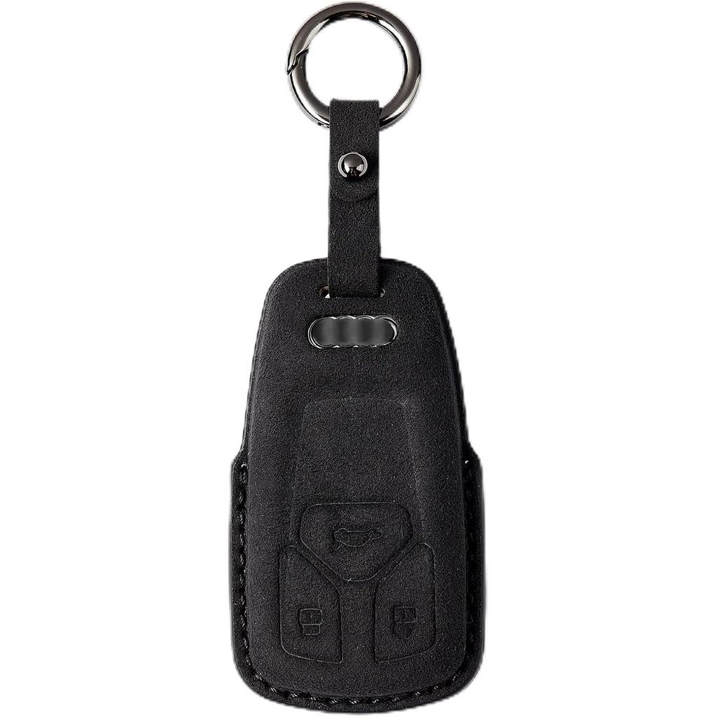 สําหรับ Audi Key Fob ฝาครอบ, Key Case Shell ใช้งานร่วมกับ Audi A4 Q7 Q5 TT A3 A6 SQ5 R8 S5 สมาร์ทคีย