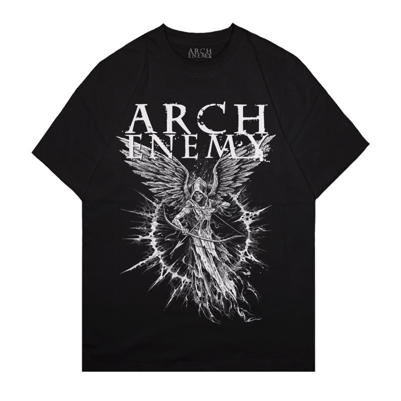 Arch Enemy "asia Tour " (verse 2) เสื้อยืดไมโครไฟเบอร์