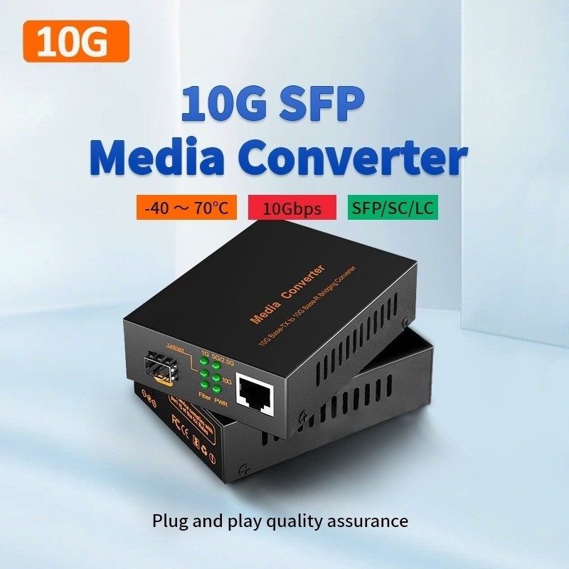 10G SFP fiber optic transceiver SFP RJ MEDIA CONVERTER