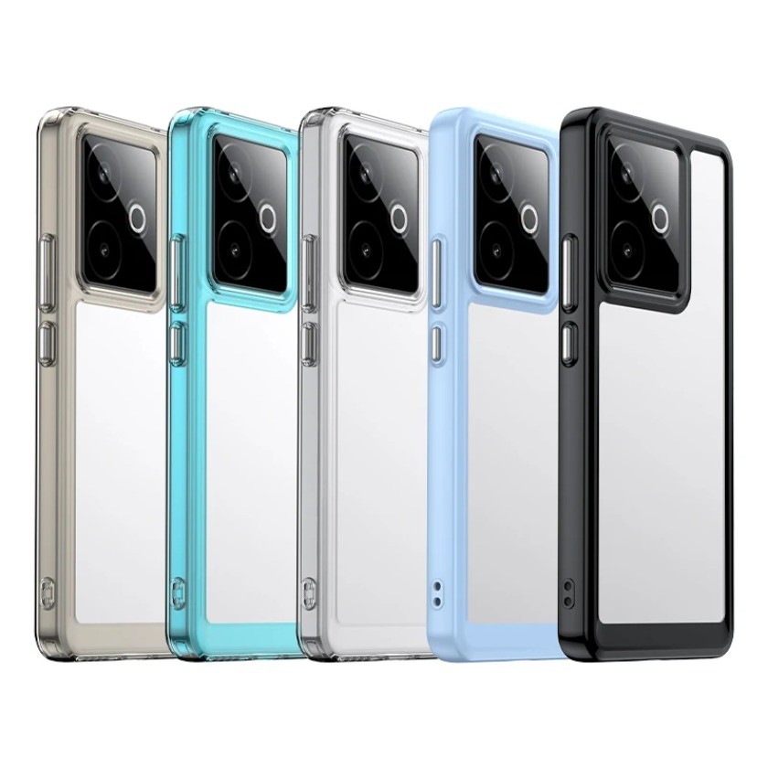 สําหรับRealme GT7 Clear Case Realme GT 7 7TฝาครอบCoque Funda Hardโปร่งแสงขอบนุ่มกันกระแทกกันชนโทรศัพ