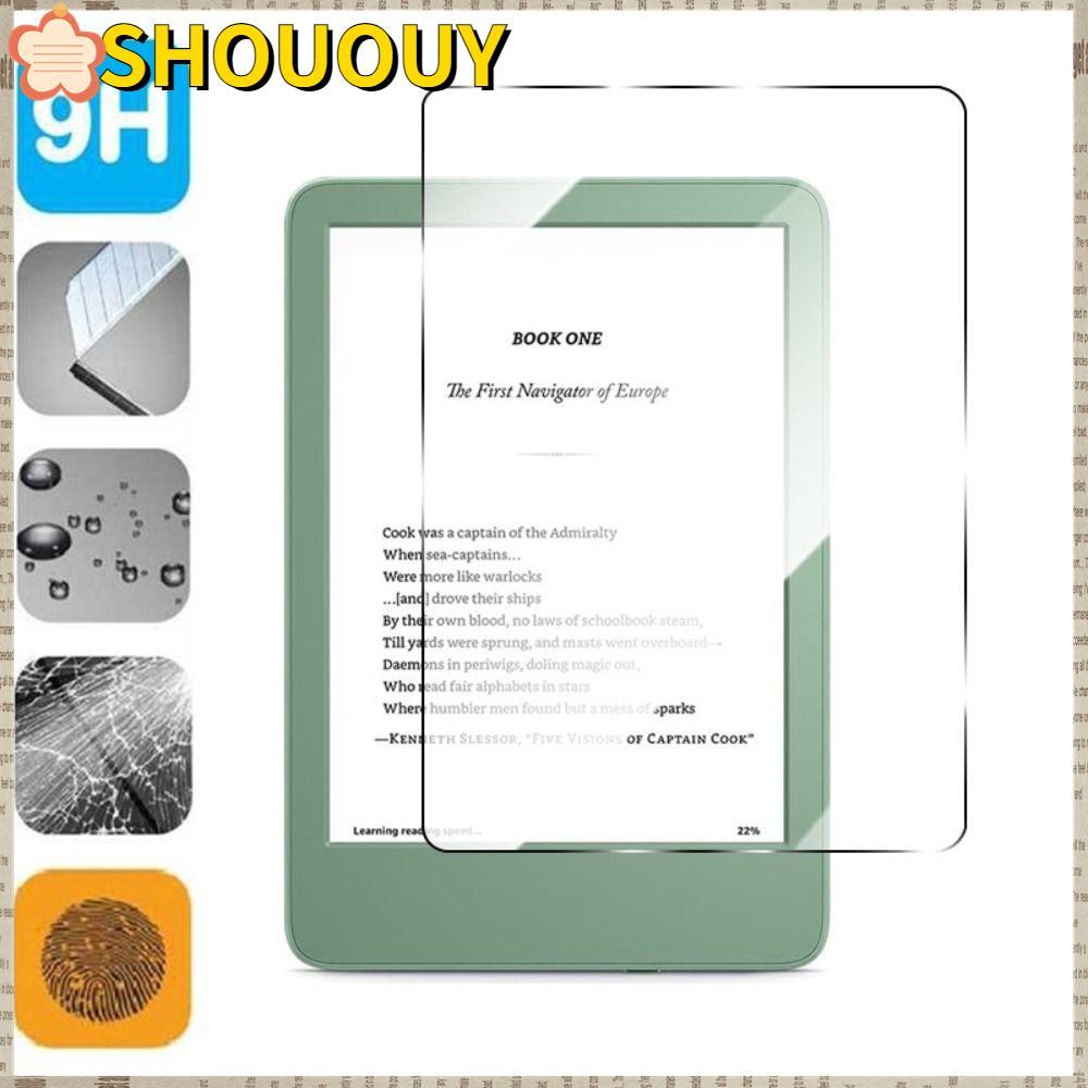 กระจกนิรภัย SHOUUY, C2V2L3 กันกระแทก e-Reader ป้องกันหน้าจอ, 2024 Anti Scratch 12th Generation 6 นิ้