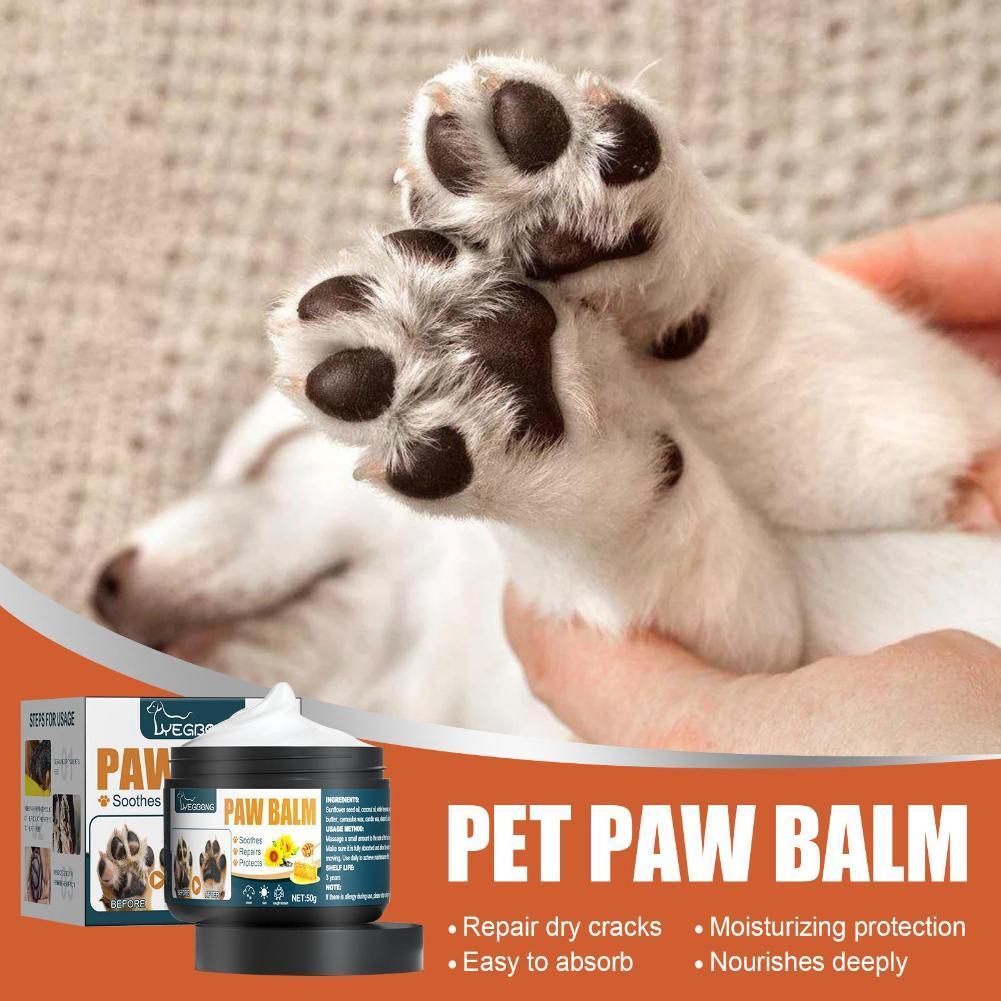 Pet Paw Balm Moisturizing Dog Cat Paw Palm Care Cream Z4k2