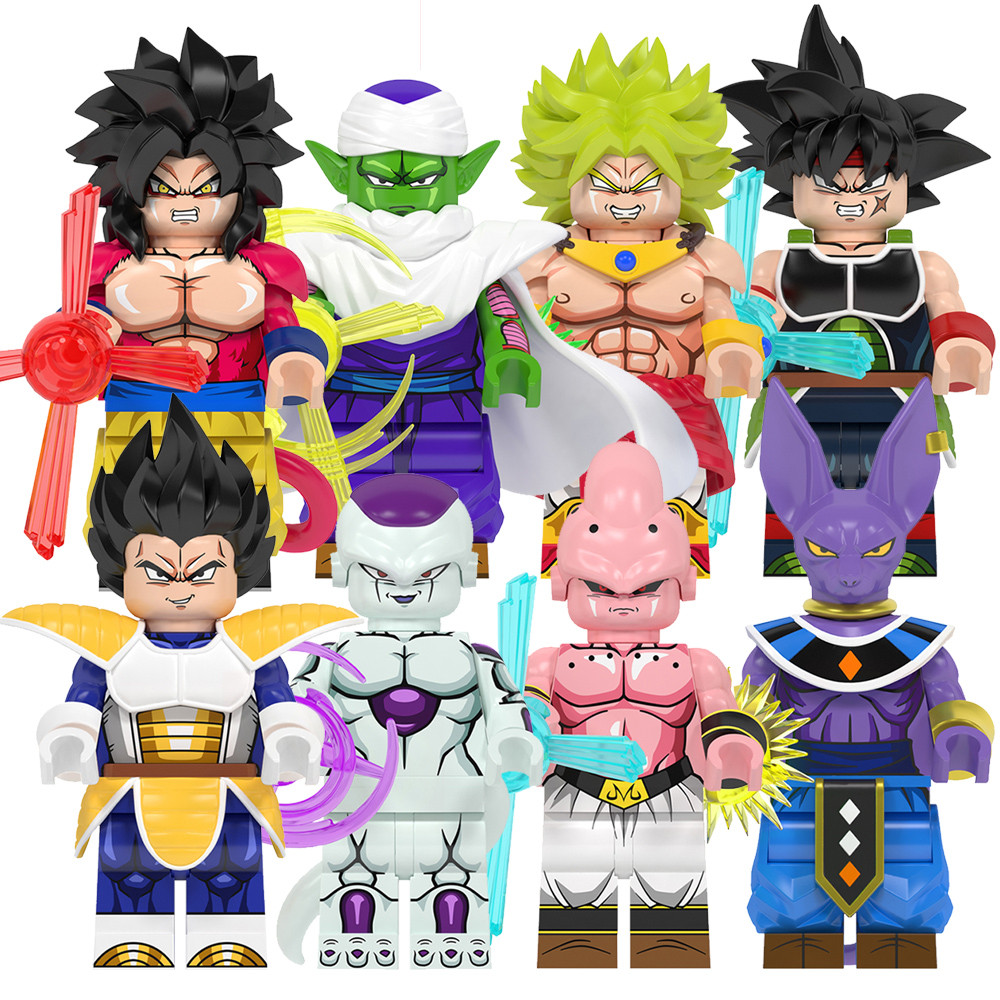 Dragon Ball Action Figure Son Goku Piccolo Majin Buu Burdock Vegeta Son Goku Super Saiyan 4 Frieza B