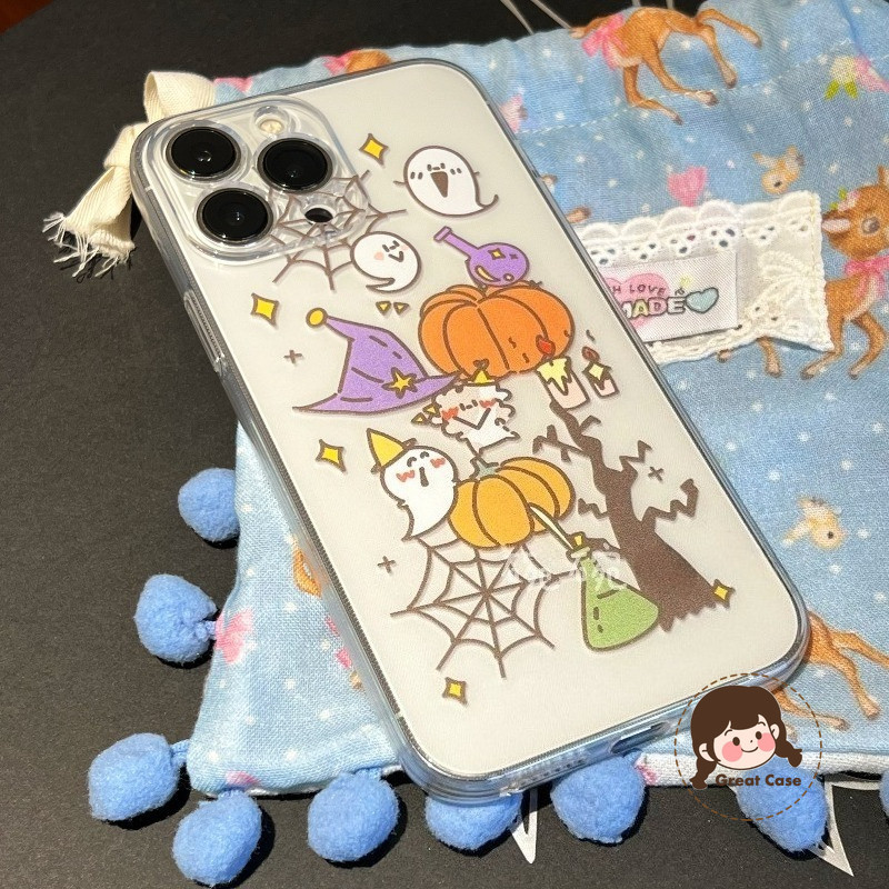 น่ารักฮาโลวีนเคสโทรศัพท์สําหรับVivo V15 V11 V11i V9 V7 Plus V7 + V5 V5S X23 X21 UD X21i X20 Plus 5G 