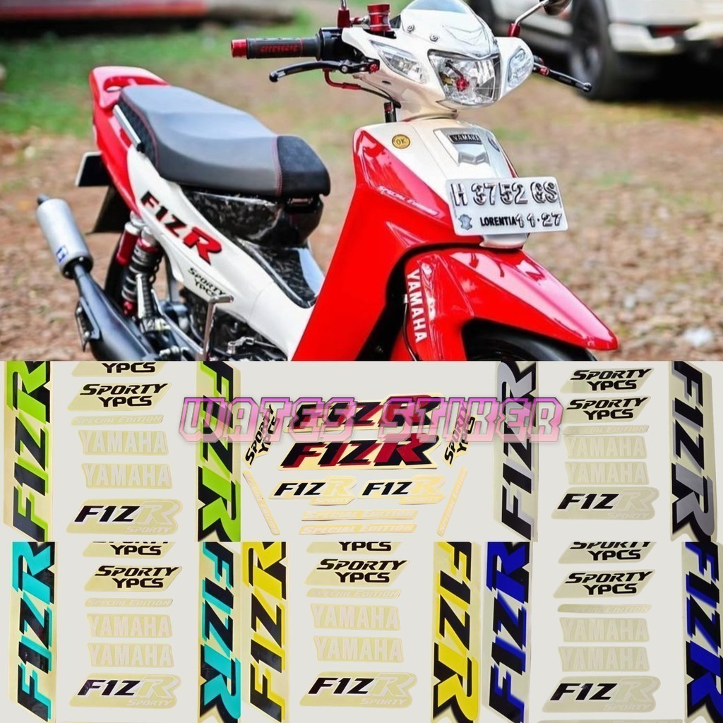 Striping Sticker Yamaha Fizr F1zr Fiz R Special Edition 2003 คุณภาพโปร่งใส Fullset