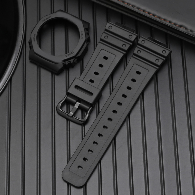 เหมาะสําหรับ GA2100 ฟาร์มแปดเหลี่ยม Oak สายนาฬิกากันน้ําชุด GA2110 อะไหล่ทดแทน CLLP