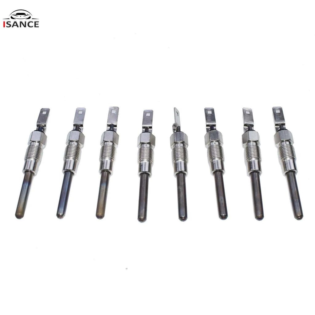 ใหม่ 1 ชิ้น/ 4 ชิ้น/8 ชิ้นปลั๊กเรืองแสงชุดสําหรับ GMC Hummer H1 Chevy 6.5 L 6.2 L ดีเซล 0250202126,6