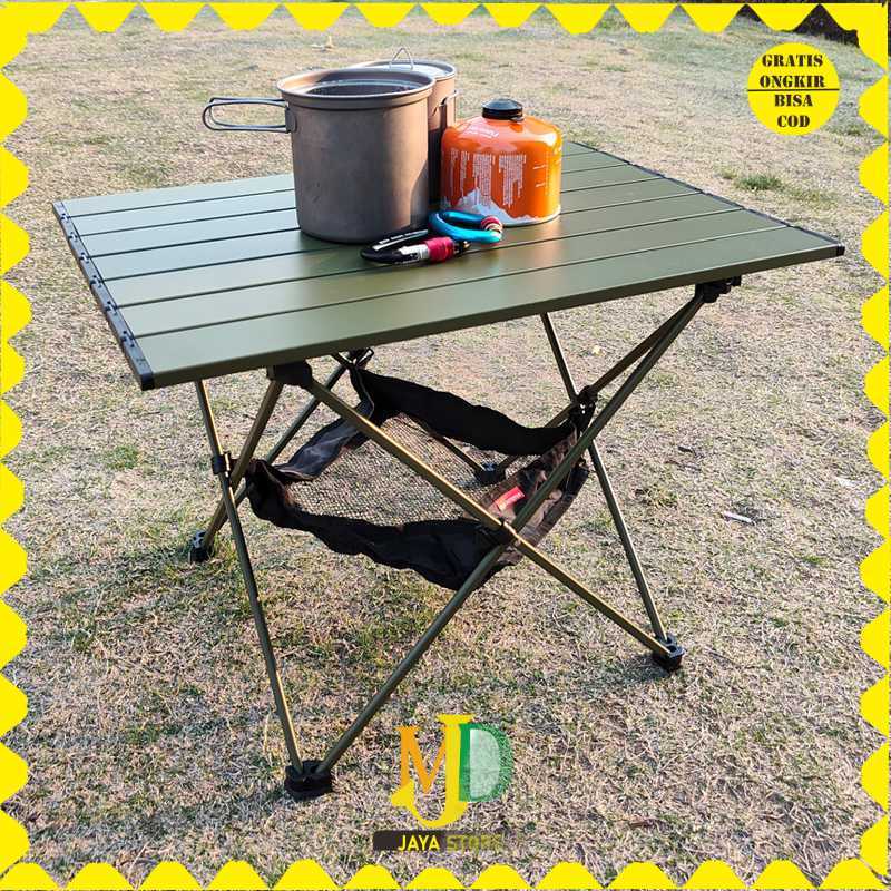 ทาฟสปอร์ต โต๊ะปิคนิคอลูมิเนียมแบบพกพาพับได้ - 8825 -MJD-